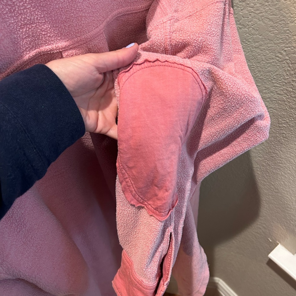 Free People Ruby shacket shirt Jacket sweetheart duty rose pink size small - Picture 5 of 7